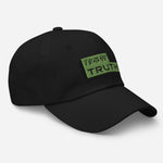 Load image into Gallery viewer, TruthorTruth Kiwi Green Logo Dad hat
