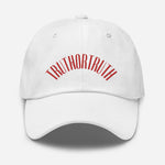 Load image into Gallery viewer, TruthorTruth Red Stitch Dad hat
