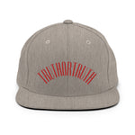 Load image into Gallery viewer, TruthorTruth Red Stitch Snapback Hat
