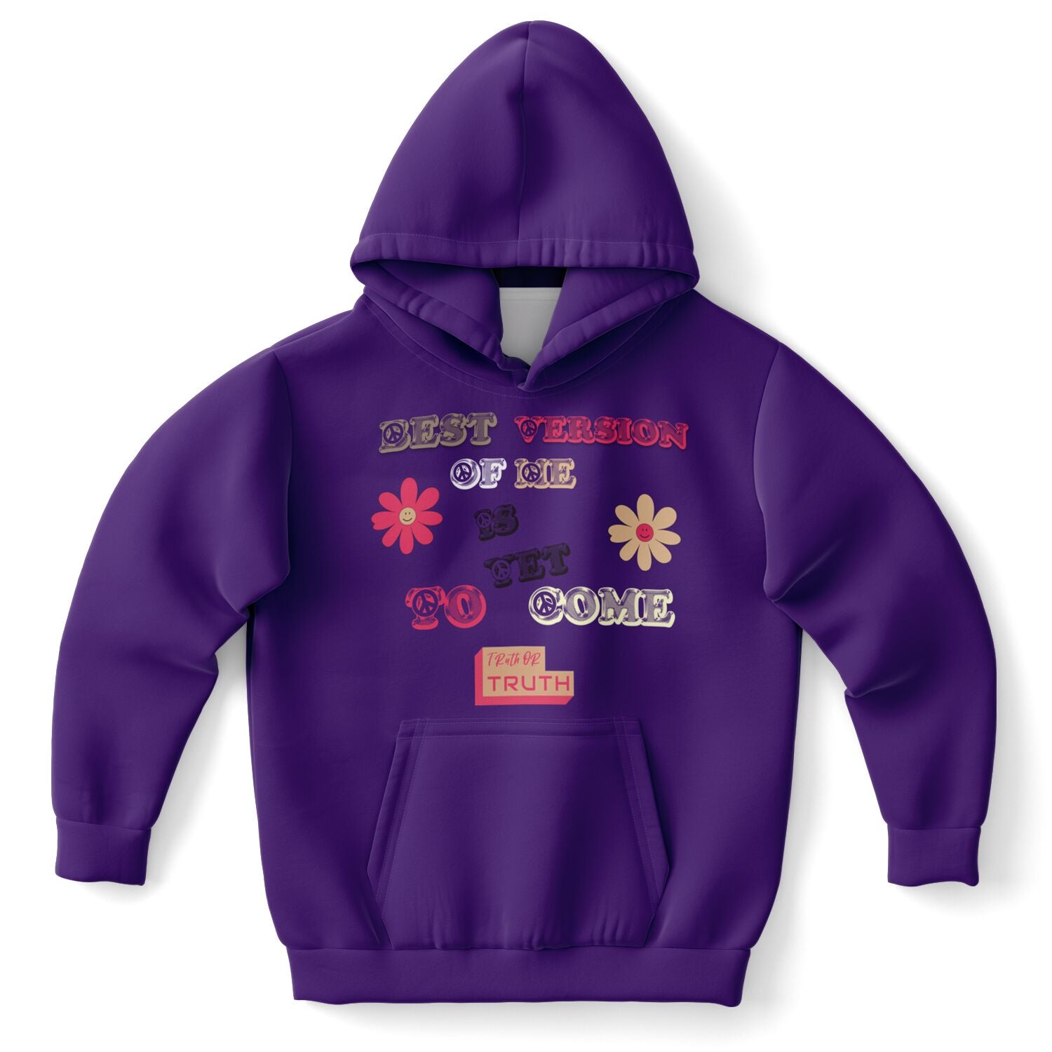 The Best Version of Me is Yet To Come Kids Hoodie