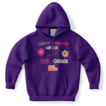 Load image into Gallery viewer, The Best Version of Me is Yet To Come Kids Hoodie
