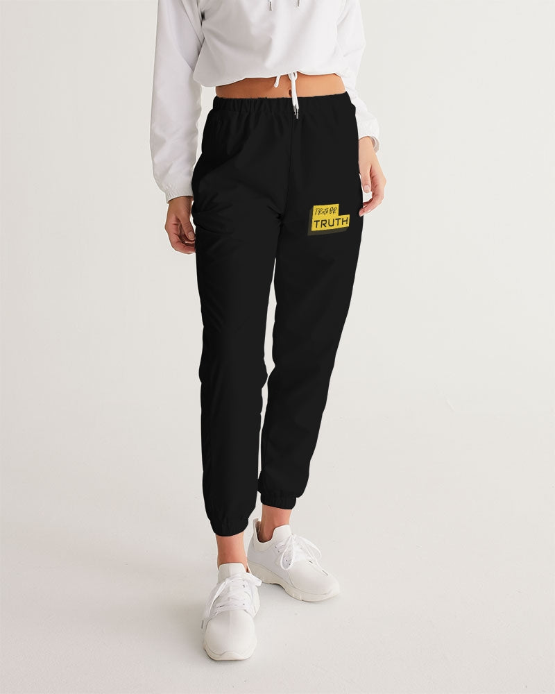 Black & Yellow Women's Track Pants