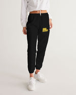 Load image into Gallery viewer, Black &amp; Yellow Women&#39;s Track Pants
