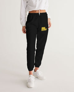 Black & Yellow Women's Track Pants