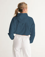 Load image into Gallery viewer, TruthorTruth Logo Women&#39;s Cropped Windbreaker
