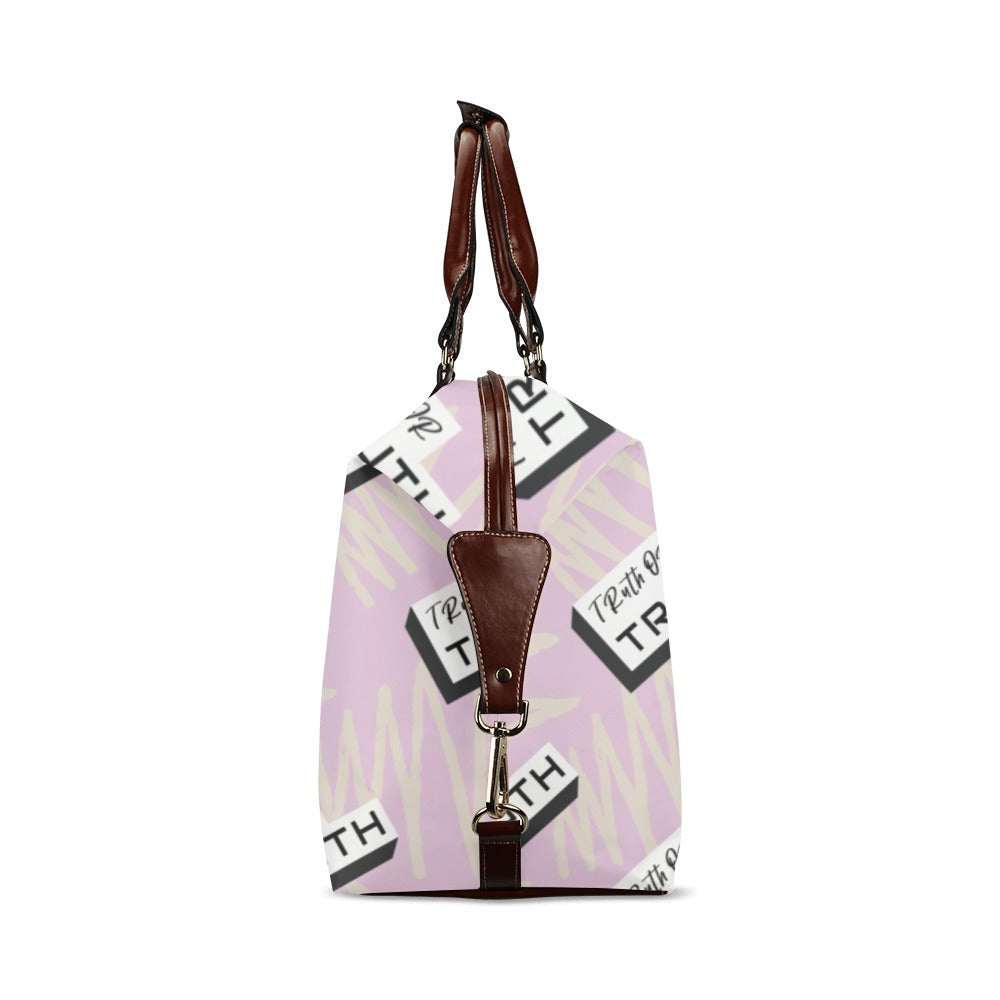 Pink TruthorTruth Travel Bag Flight Bag(Model 1643)