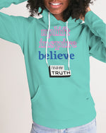 Load image into Gallery viewer, Uplift. Inspire. Believe Women&#39;s Hoodie
