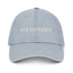 Load image into Gallery viewer, We Outside Denim Hat
