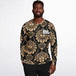 Load image into Gallery viewer, Black &amp; Gold Sweater
