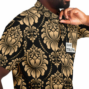 Black & Gold Button Down