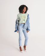 Load image into Gallery viewer, Stand For Something Real Women&#39;s Lounge Cropped Tee
