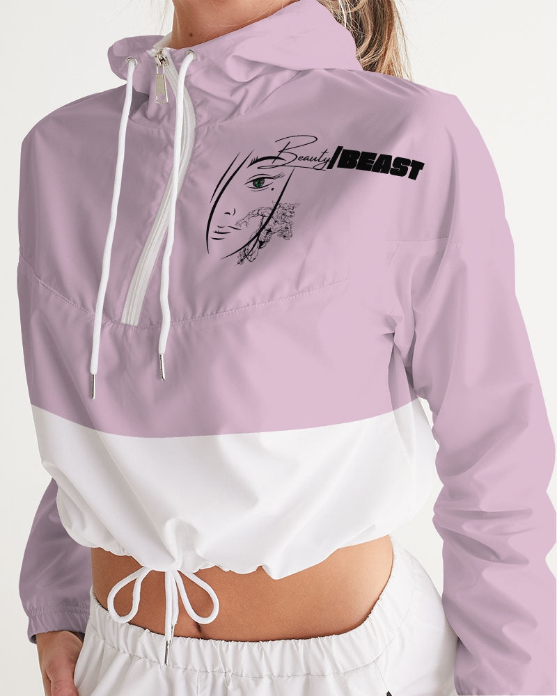 Beauty/Beast X TruthorTruth Women's Cropped Windbreaker