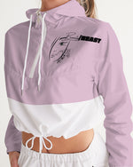 Load image into Gallery viewer, Beauty/Beast X TruthorTruth Women&#39;s Cropped Windbreaker
