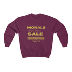 Load image into Gallery viewer, Morals Not For Sale Unisex Heavy Blend™ Crewneck Sweatshirt
