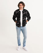 Load image into Gallery viewer, TruthorTruth Signature  Black and Pink Men&#39;s Bomber Jacket
