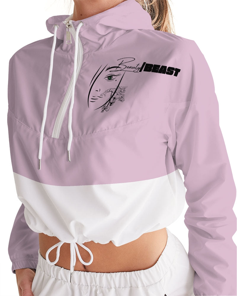 Beauty/Beast X TruthorTruth Women's Cropped Windbreaker