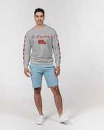 Load image into Gallery viewer, Be Legendary  Men&#39;s Classic French Terry Crewneck Pullover
