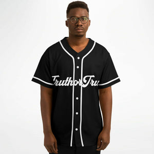 TruthorTruth Black Baseball Jersey