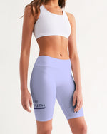 Load image into Gallery viewer, Periwinkle  Women&#39;s Mid-Rise Bike Shorts
