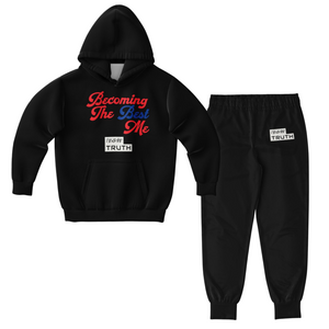 Becoming The Best Me Kid's Jogger Set