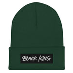 Load image into Gallery viewer, Black King Cuffed Beanie
