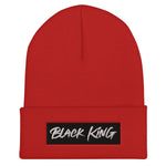 Load image into Gallery viewer, Black King Cuffed Beanie
