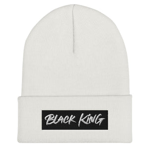 Black King Cuffed Beanie