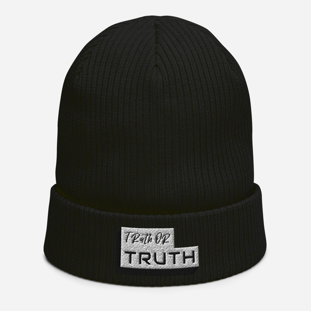 TruthorTruth Organic ribbed beanie