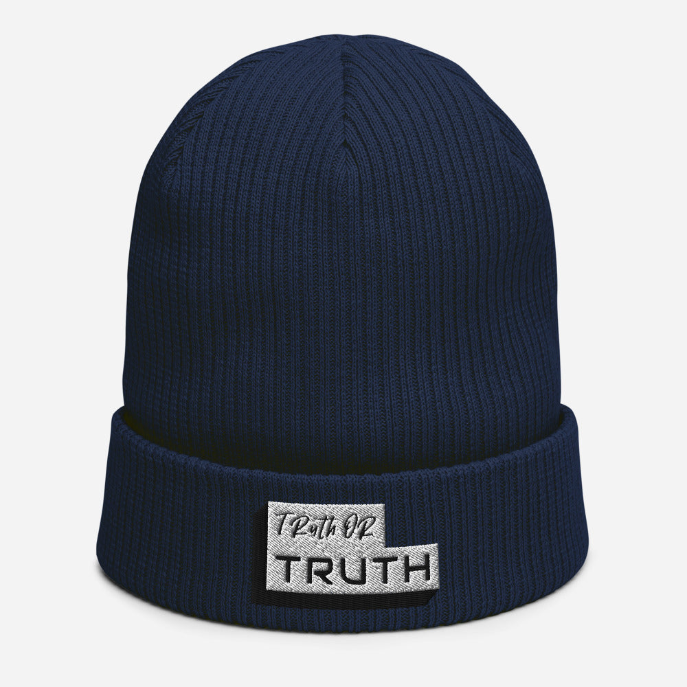 TruthorTruth Organic ribbed beanie