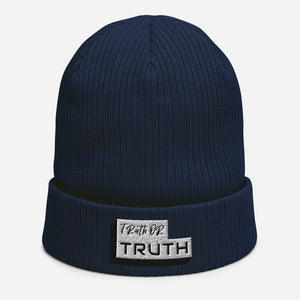 TruthorTruth Organic ribbed beanie