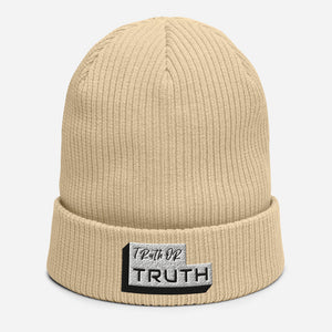 TruthorTruth Organic ribbed beanie