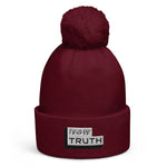Load image into Gallery viewer, Truthortruth Pom pom beanie

