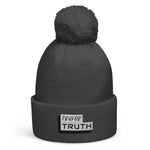 Load image into Gallery viewer, Truthortruth Pom pom beanie

