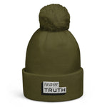 Load image into Gallery viewer, Truthortruth Pom pom beanie
