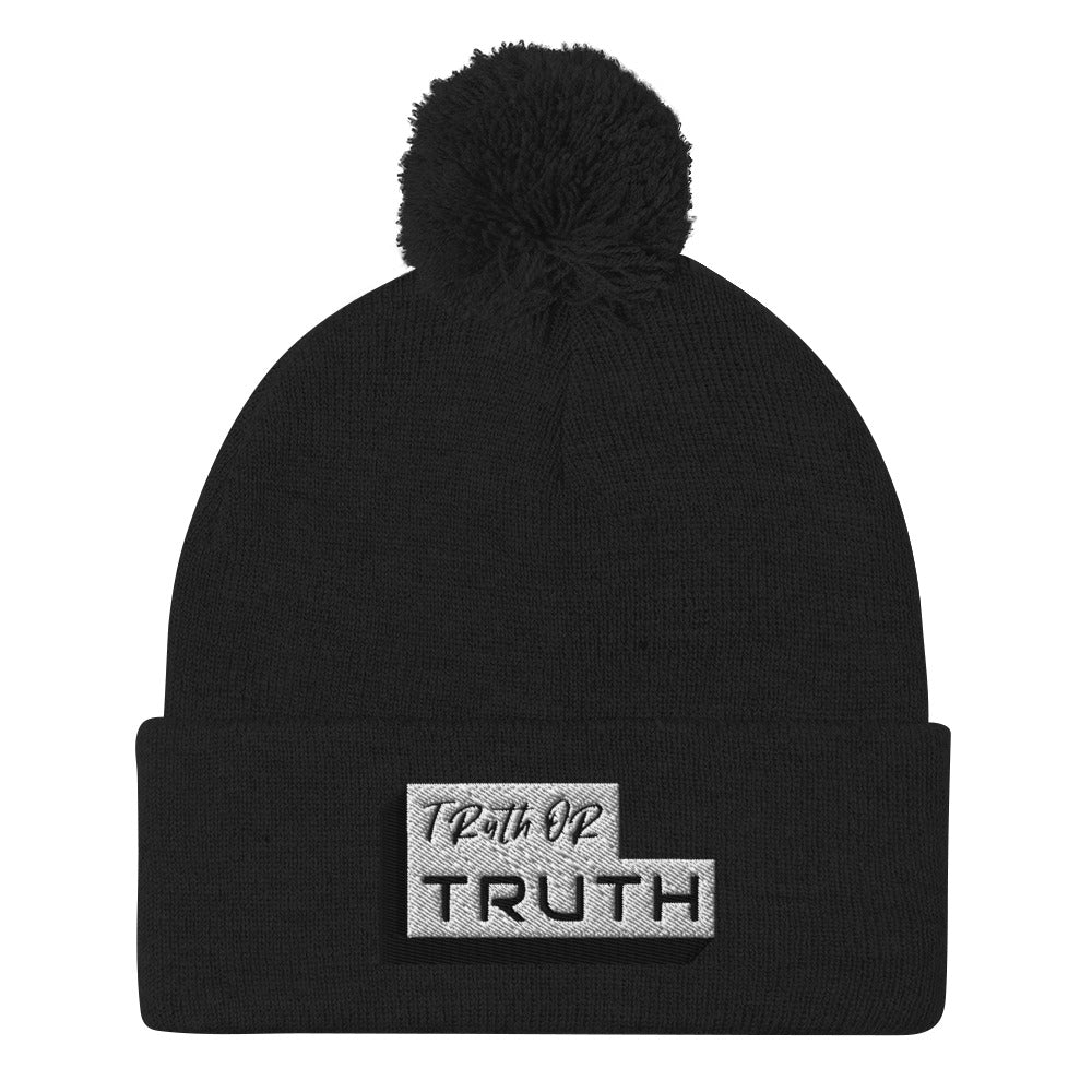 TruthorTruth Pom-Pom Beanie