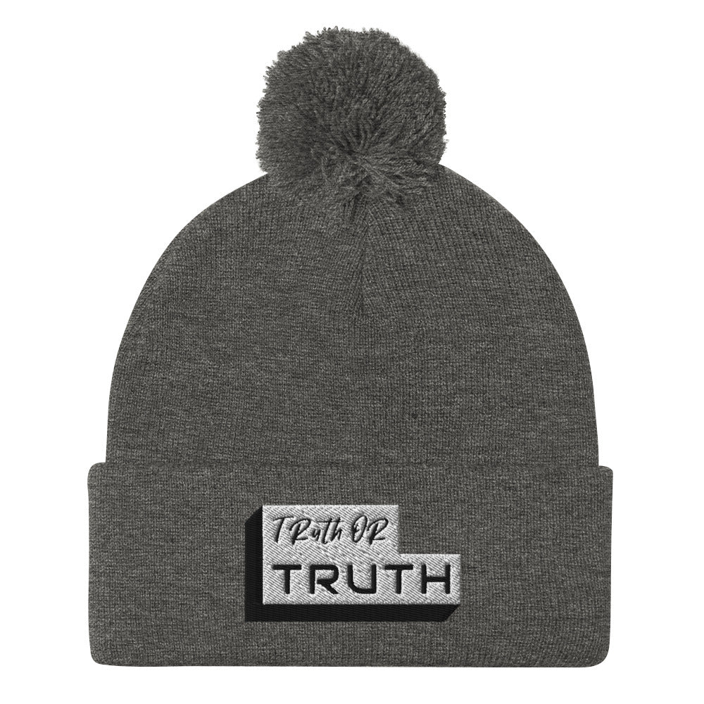 TruthorTruth Pom-Pom Beanie