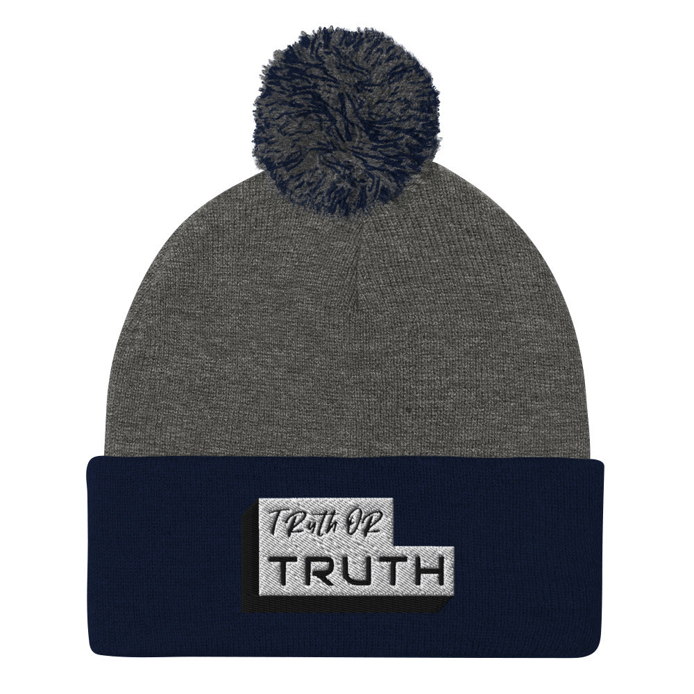 TruthorTruth Pom-Pom Beanie