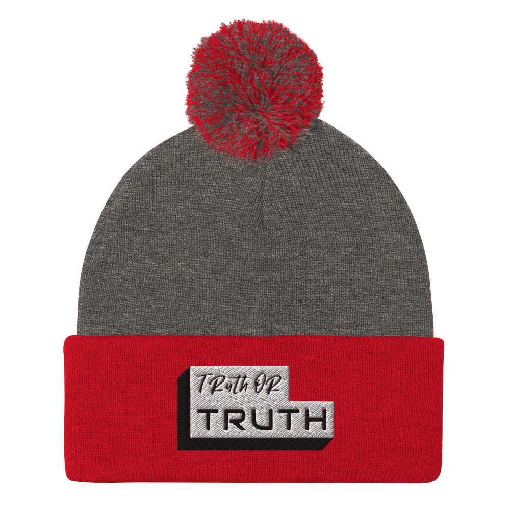 TruthorTruth Pom-Pom Beanie