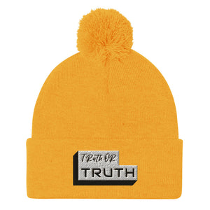 TruthorTruth Pom-Pom Beanie