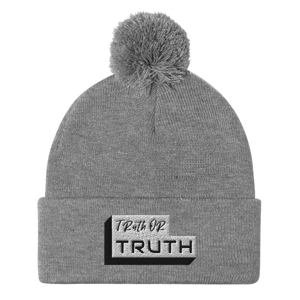 TruthorTruth Pom-Pom Beanie