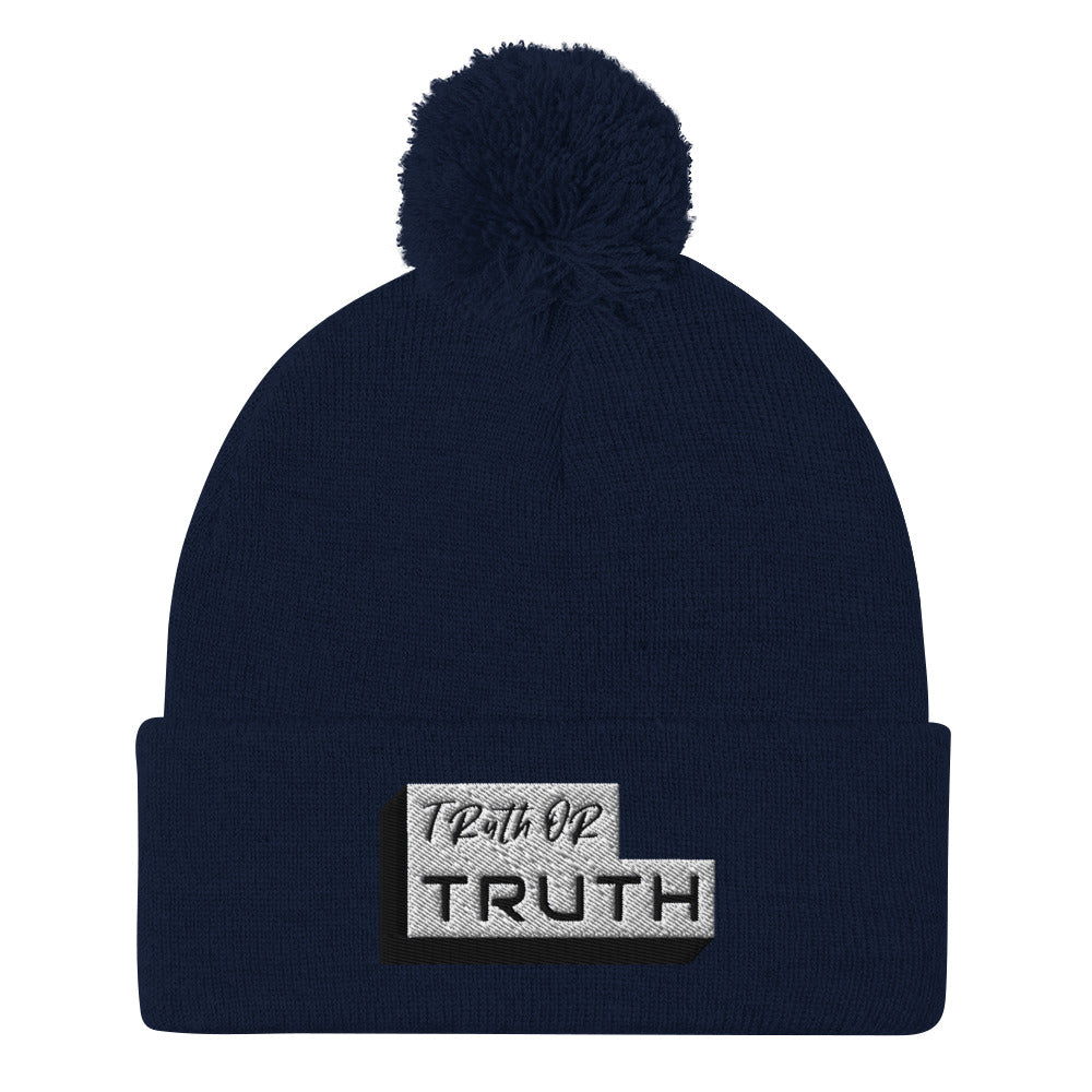 TruthorTruth Pom-Pom Beanie