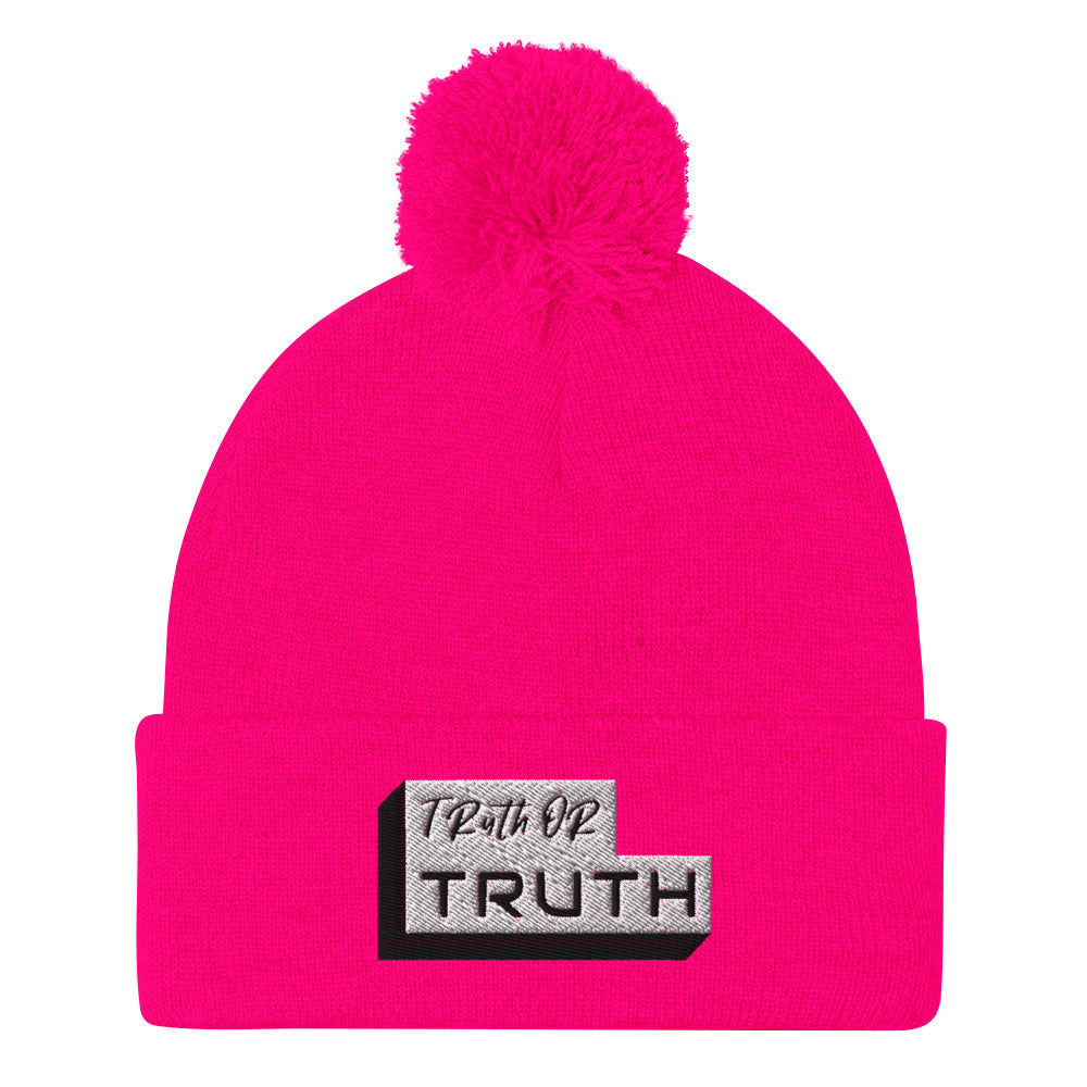TruthorTruth Pom-Pom Beanie