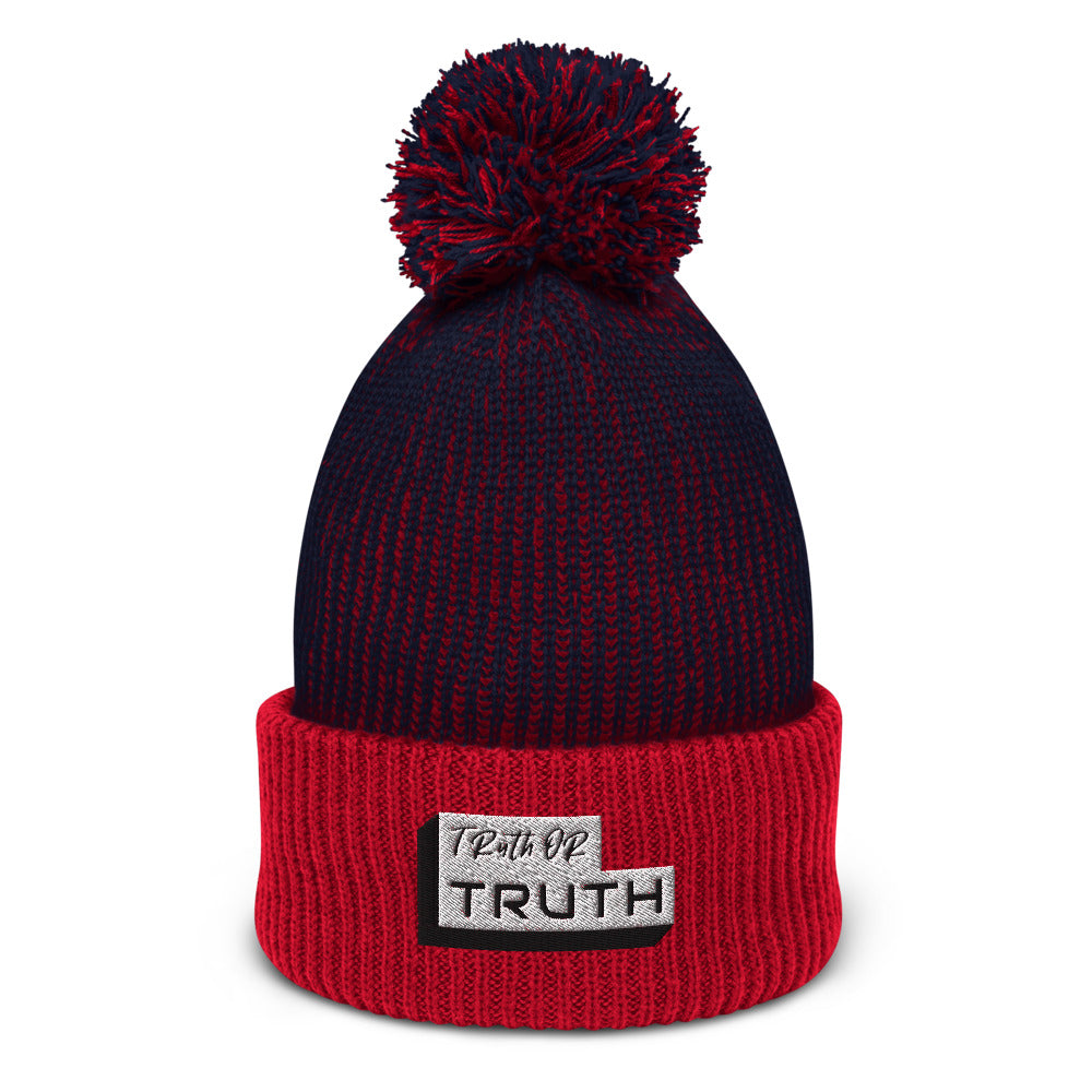 TruthorTruth Pom-Pom Beanie