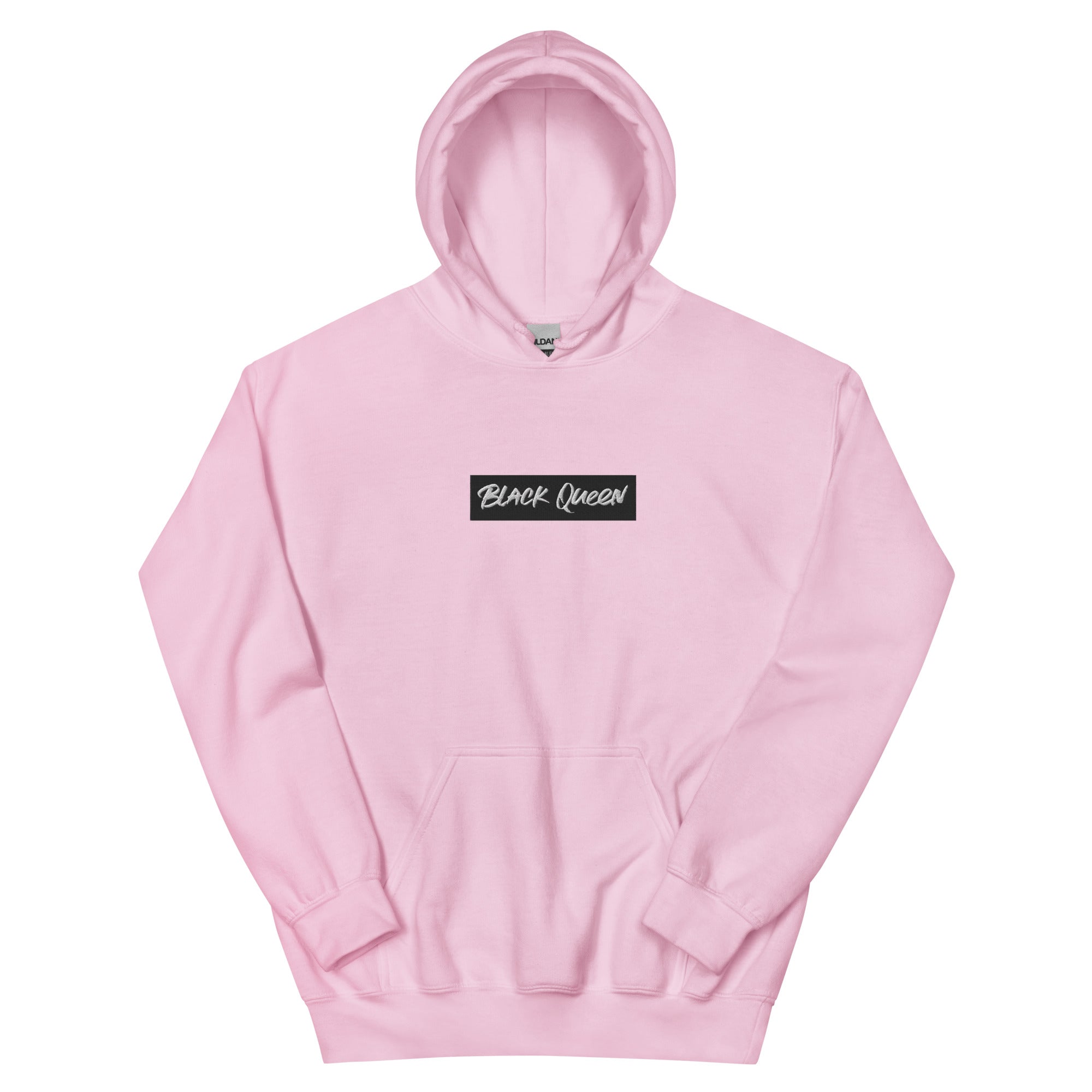 Black Queen Embroidered Unisex Fit Hoodie