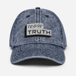 Load image into Gallery viewer, Truth or Truth Vintage Cotton Twill Cap
